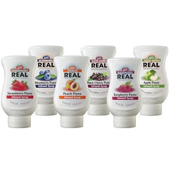 Reàl Infused Exotics Fruit Syrup Variety, 16.9 fl oz, 6 Pack