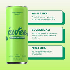 Energy Drink Variety Pack, Kiwi Strawberry & Watermelon Lime, Zero Sugar, 12 oz Cans, 24 Pack