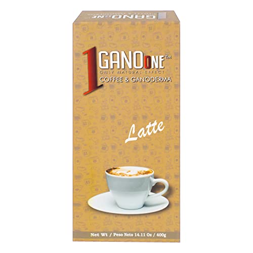 Reishi Mushroom Instant Latte Coffee, 20 Sachets