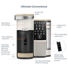 Single-Serve Coffee Starter Bundle with 80 Coffee Pods