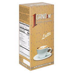 Reishi Mushroom Instant Latte Coffee, 20 Sachets