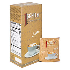 Reishi Mushroom Instant Latte Coffee, 20 Sachets