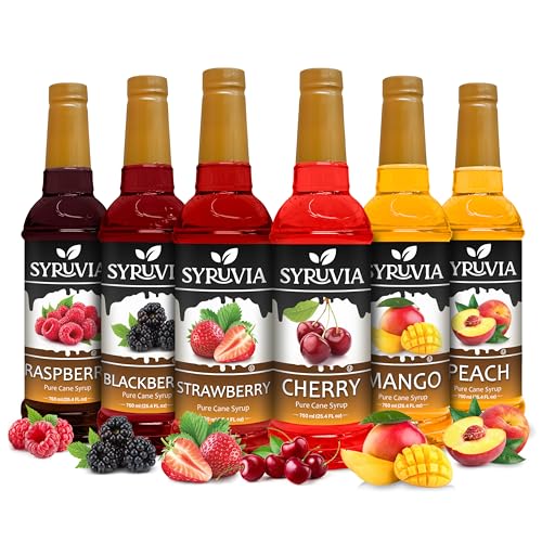 Syruvia Variety Pack Gluten-Free, Kosher, 25.4 fl oz Bottles