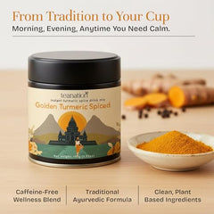 Golden Milk Turmeric Latte Powder with Ginger & Cinnamon