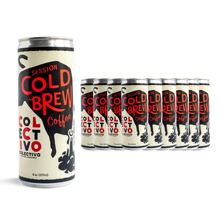 Cold Brew Coffee, Unflavored, Ready-to-Drink, No Added Sugar, Dairy Free, Vegan, 8oz Cans, 24 Pack