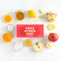 Cold-Pressed Apple & Ginger Wellness Shots, 25ml Bottles, 14 Pack