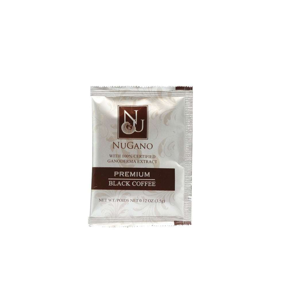 Instant Black Coffee with Ganoderma Lucidum Extract, 30 Sachets × 10 Boxes