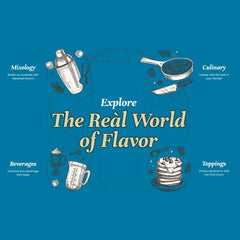 Reàl Infused Exotics Fruit Syrup Variety, 16.9 fl oz, 6 Pack