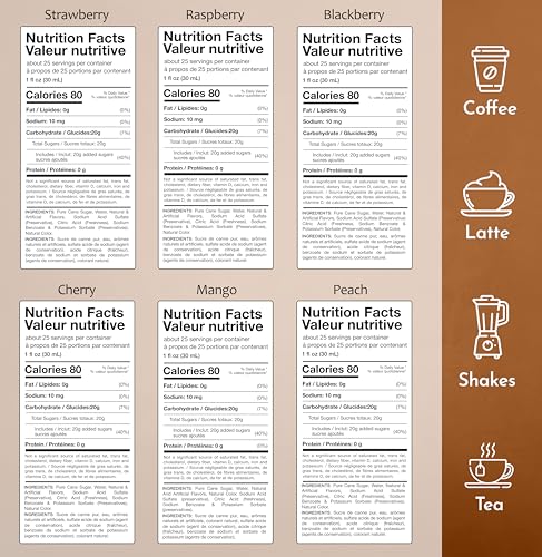 Syruvia Variety Pack Gluten-Free, Kosher, 25.4 fl oz Bottles