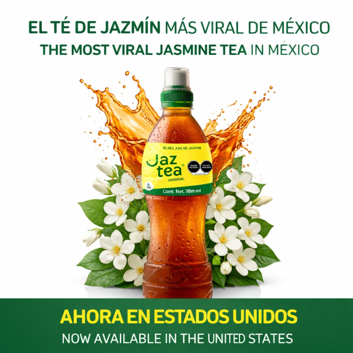 Jasmine Iced Tea, Ready-to-Drink, 500ml Bottles, 24 Pack