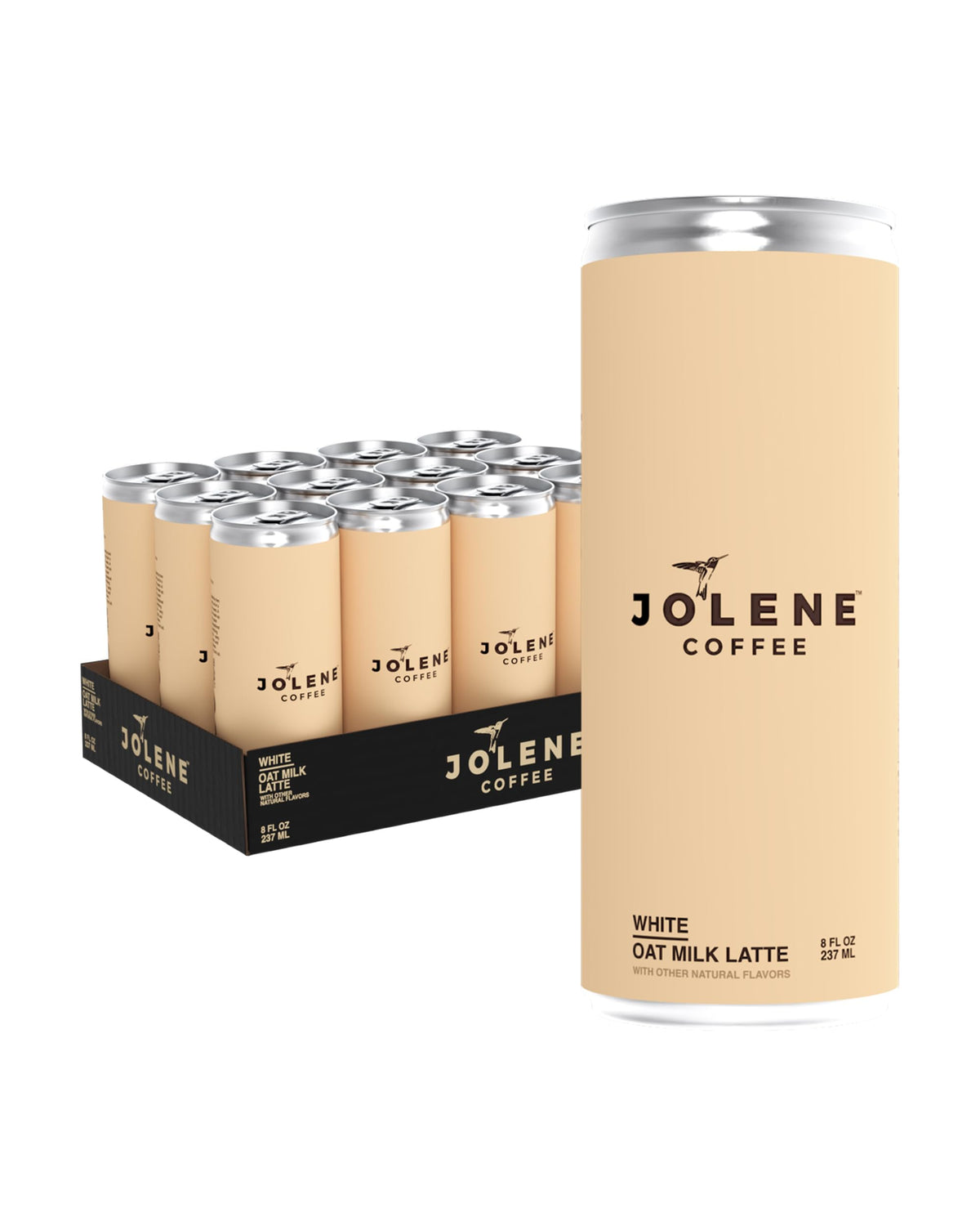 Black Cold Brew Coffee & Oat Milk Latte, Dairy-Free, Gluten-Free