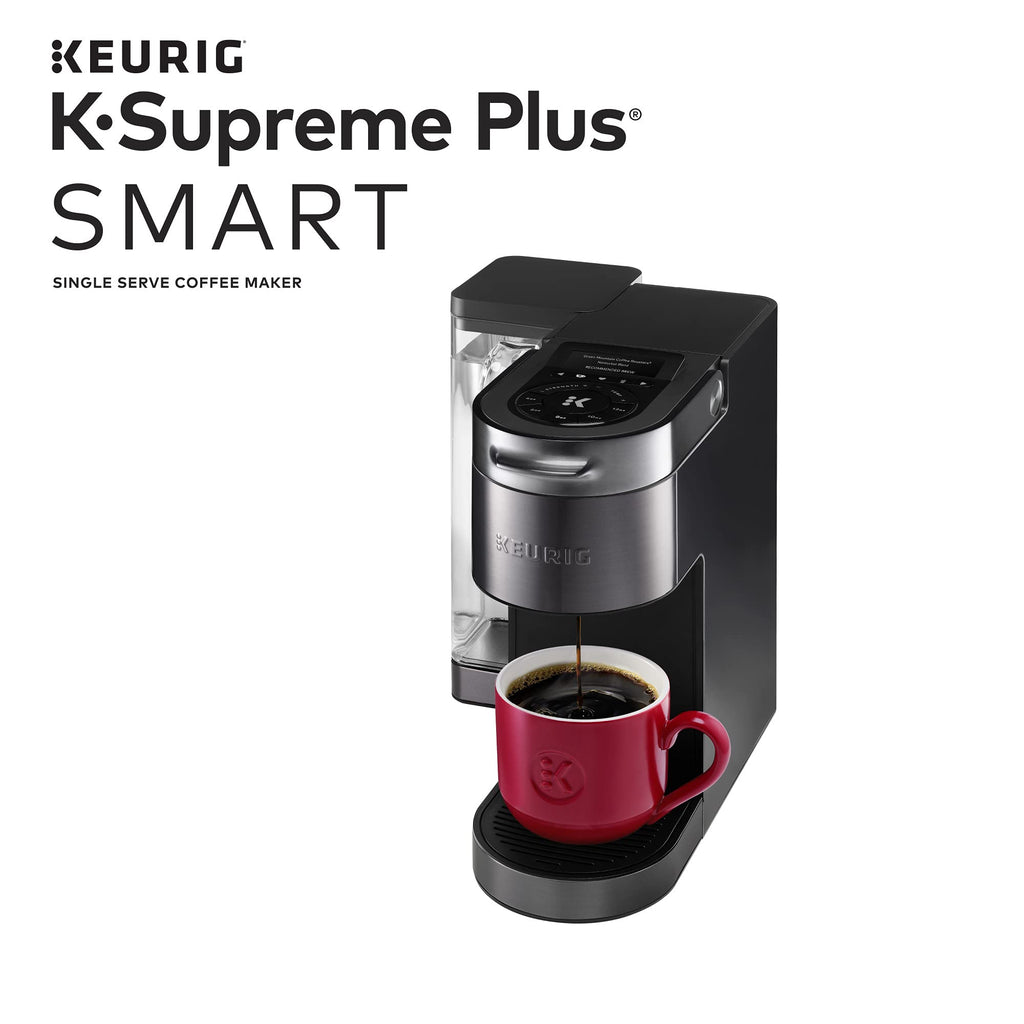 Smart Single-Serve Coffee Maker with Bold Roast Coffee Pods, 32 Count