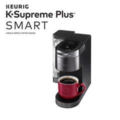 Smart Single-Serve Coffee Maker with Bold Roast Coffee Pods, 32 Count
