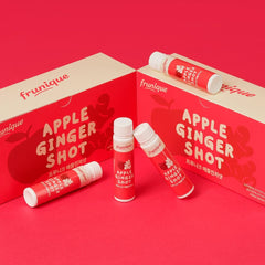 Cold-Pressed Apple & Ginger Wellness Shots, 25ml Bottles, 14 Pack