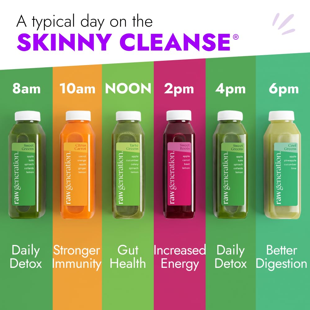 Cold Pressed Juice Variety Pack, 100% Plant-Based Juice