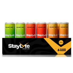 Sparkling Electrolyte Energy Drink Variety Pack, 425mg Electrolytes, 50mg Caffeine, 12 Pack