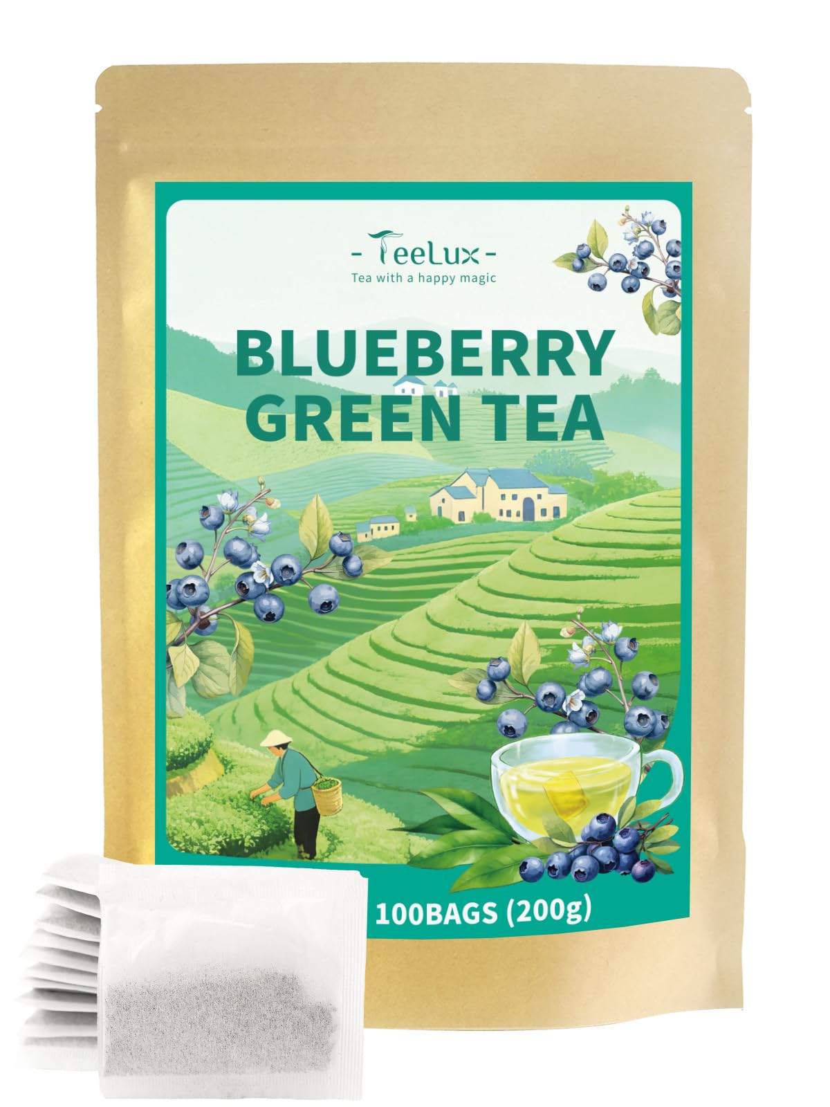 TeeLux Green Tea Bags
