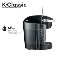 Classic Single-Serve Coffee Maker with Coffee Variety Pods, 40 Count