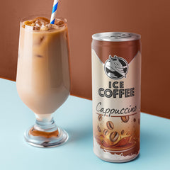 Ready-to-Drink Iced Coffee Cappuccino, 24 × 250ml Cans