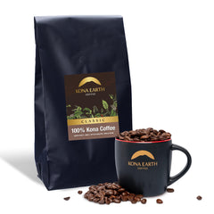 100% Kona Whole Bean Coffee, Medium Dark Roast, 5lb (80oz)