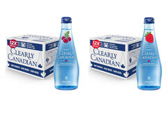 Sparkling Flavored Water, 11oz Glass Bottles, Variety Pack, Available in 12 or 24 Pack