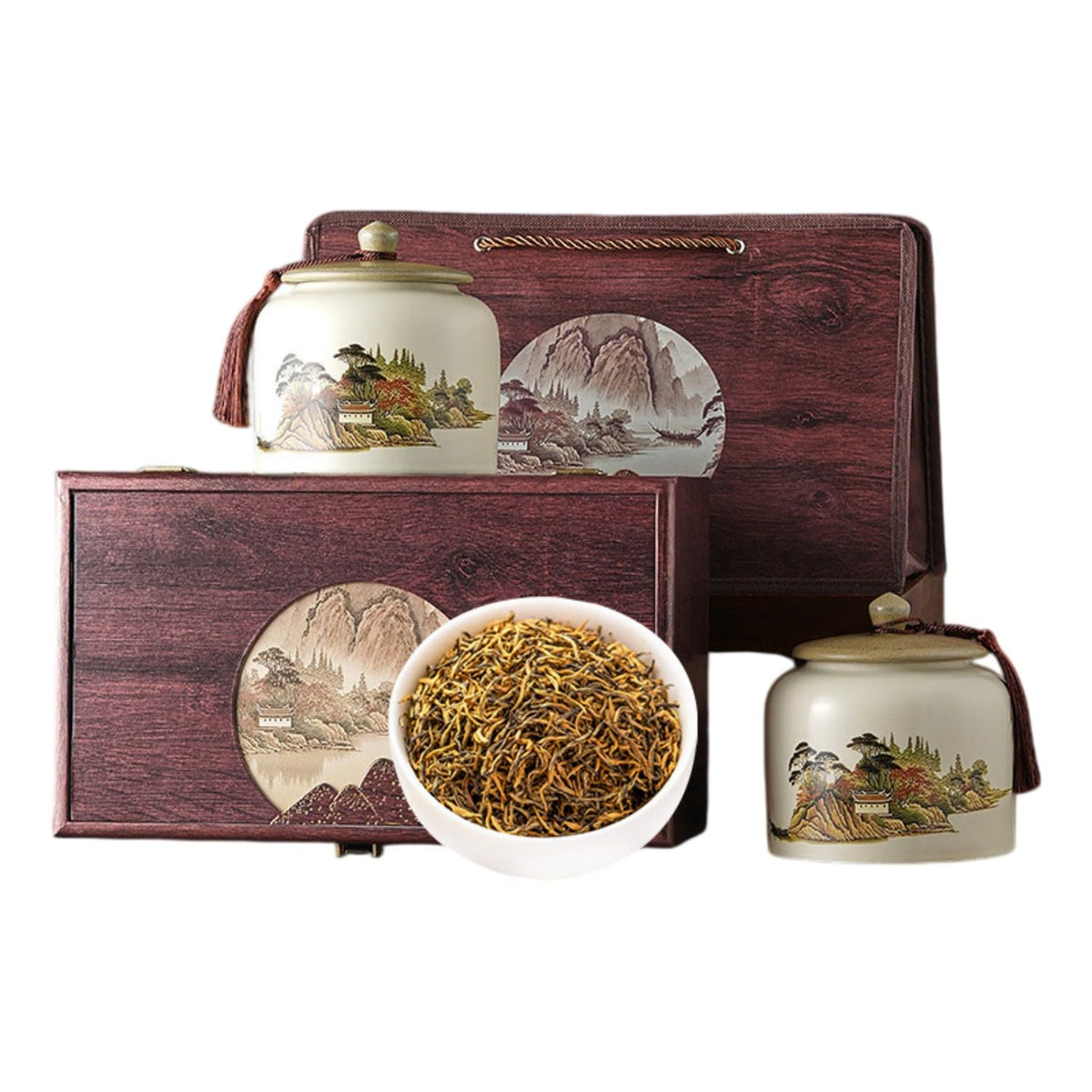 Jin Jun Mei Black Tea, Golden Bud, Gift Box, 300g