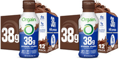 High Protein Shake, Chocolate Fudge, 38g Protein, 14 fl oz Bottles, 24 Pack