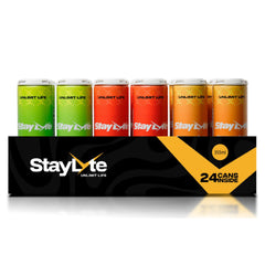 Sparkling Electrolyte Energy Drink Variety Pack, 425mg Electrolytes, 50mg Caffeine, 12 Pack