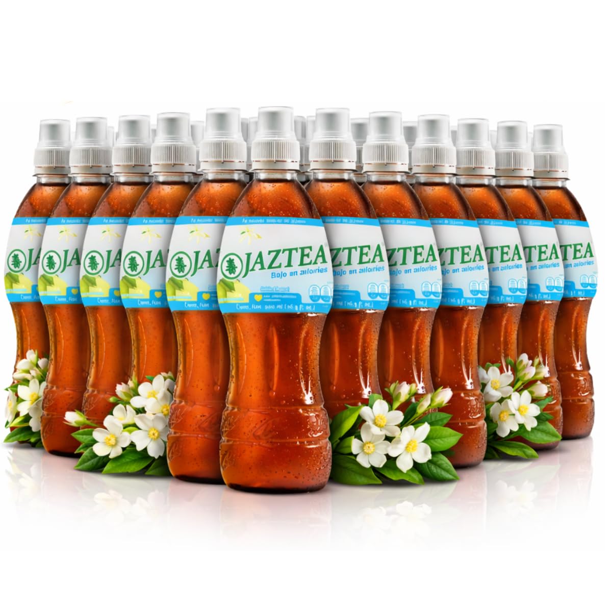 Low-Calorie Jasmine Iced Tea, Ready-to-Drink, 500ml Bottles, 24 Pack