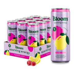 Sparkling Energy Drink, Natural Caffeine, Zero Sugar, 180mg Caffeine, Prebiotics