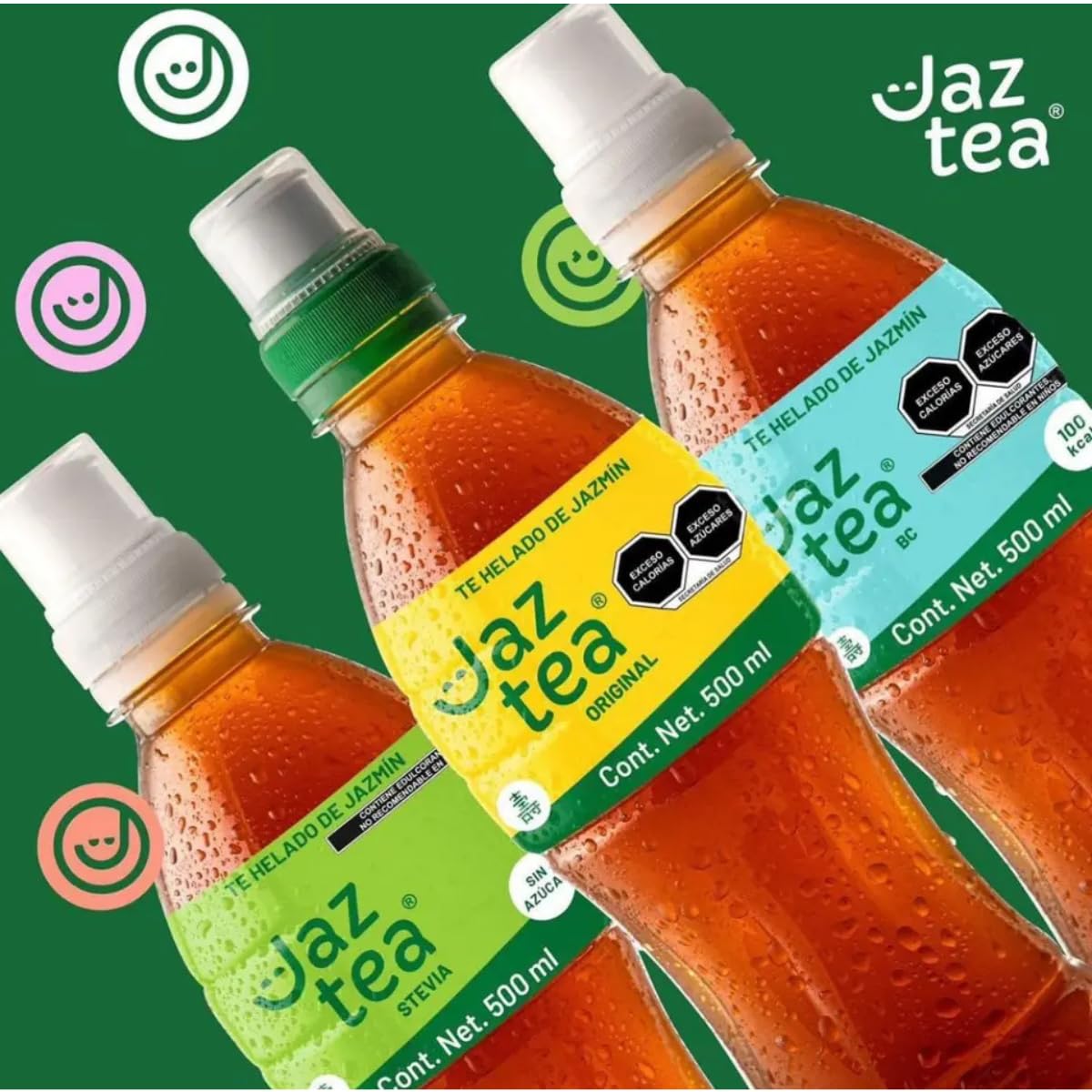Jasmine Iced Tea, Ready-to-Drink, 500ml Bottles, 24 Pack