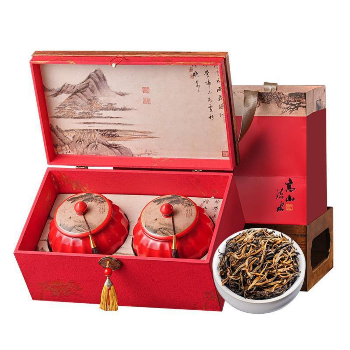 Yunnan Dian Hong Black Tea, Ancient Tree, Loose Leaf