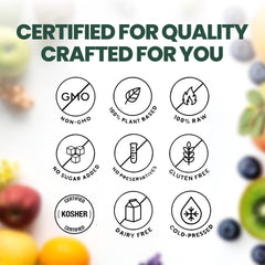 Cold Pressed Organic Juice Cleanse, 2-Day Vegetable & Fruit Detox Drink, Frozen Juice Collection
