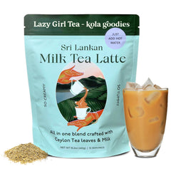 Sri Lankan Instant Milk Tea Powder with Ceylon Tea, 15 Servings & Tumbler