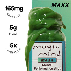 Energy & Focus Drink Shots with Matcha, Functional Mushrooms, Ashwagandha, Vitamins B12 & C, 2 fl oz