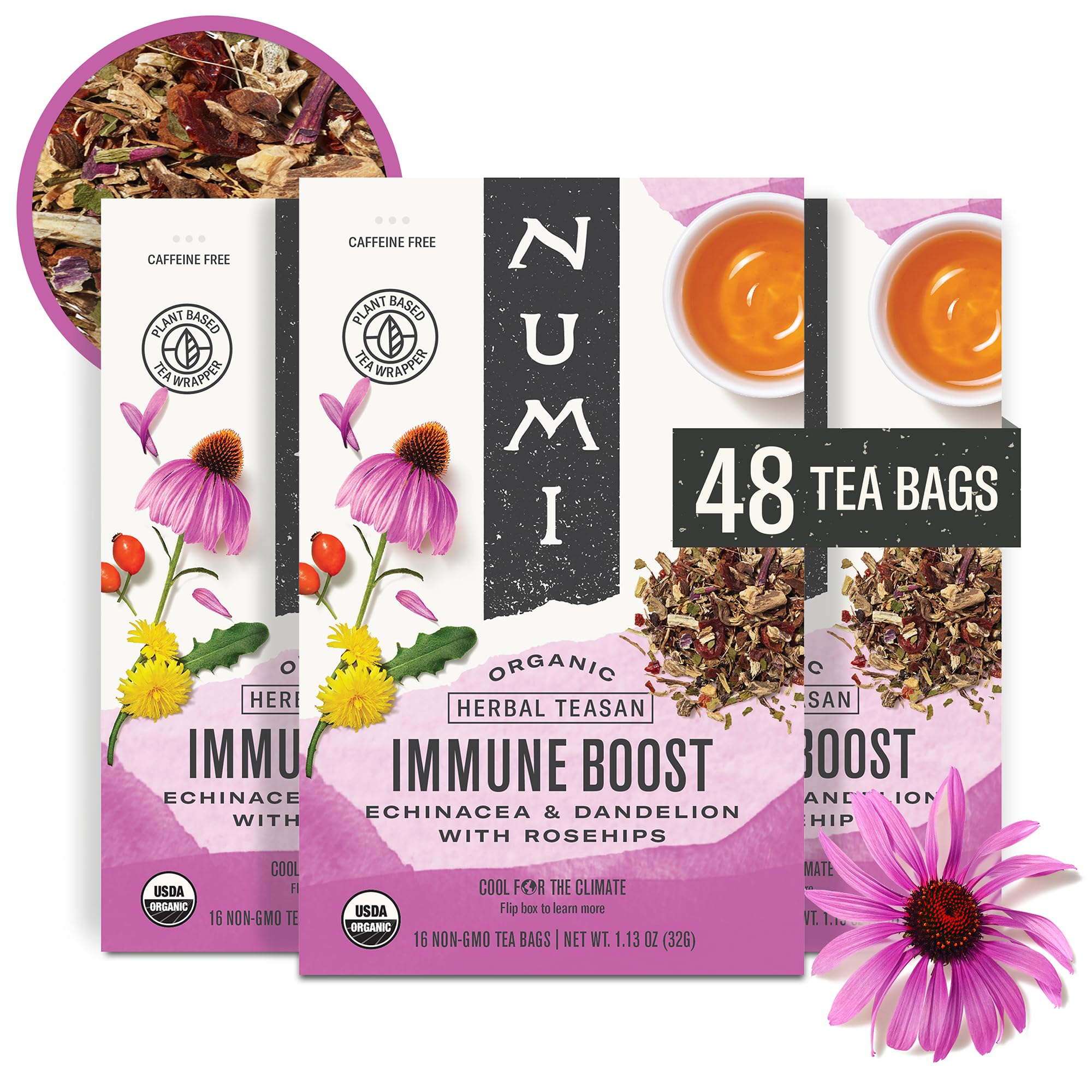 Numi Organic Herbal Wellness Teas