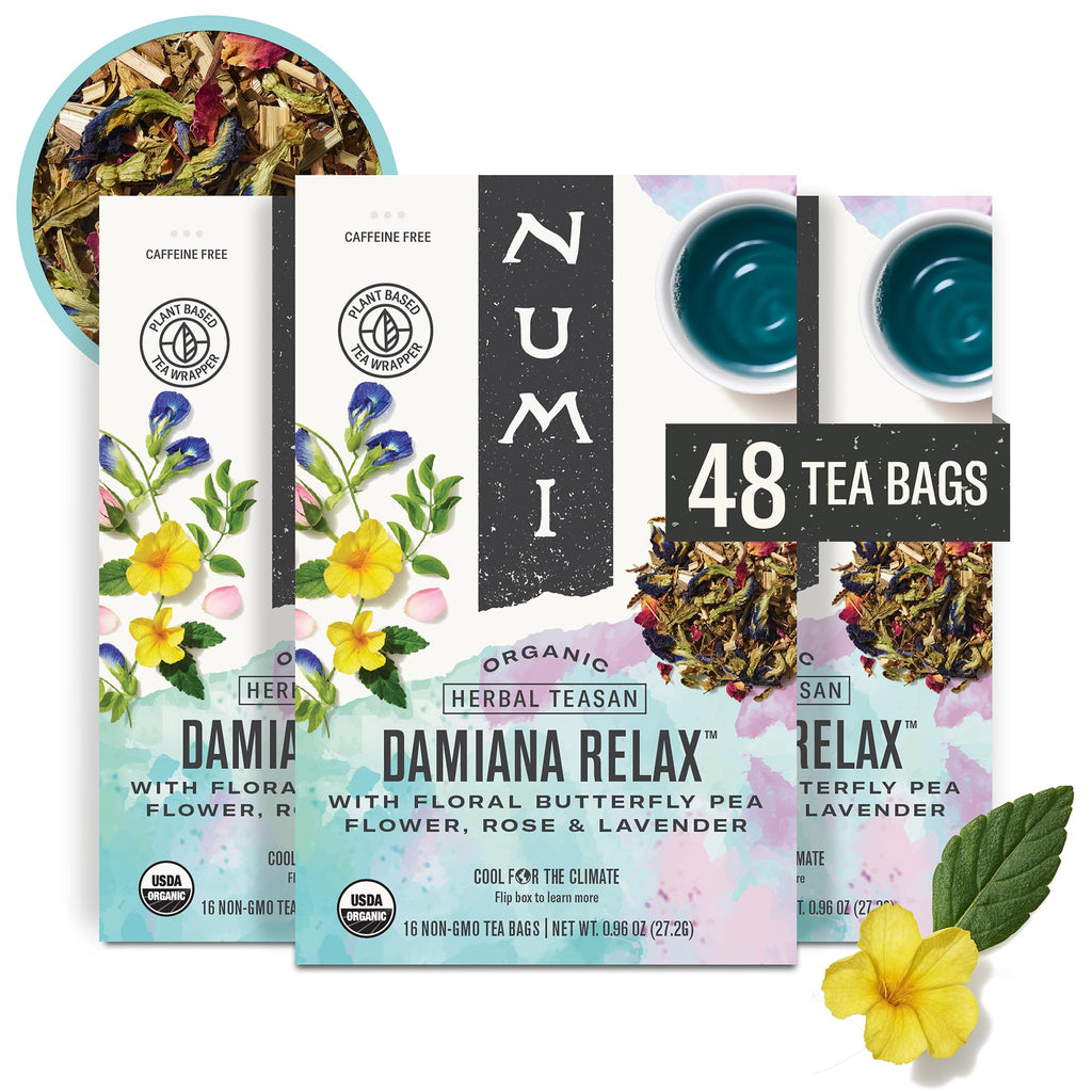 Numi Organic Herbal Wellness Teas