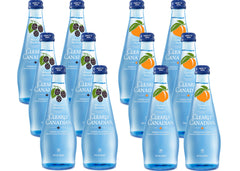 Sparkling Flavored Water, 11oz Glass Bottles, Variety Pack, Available in 12 or 24 Pack