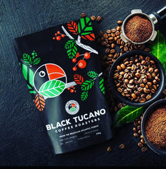 Brazilian Medium Roast Whole Bean Coffee, Premium Blend, 24 × 250g (6kg)