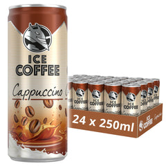 Ready-to-Drink Iced Coffee Cappuccino, 24 × 250ml Cans