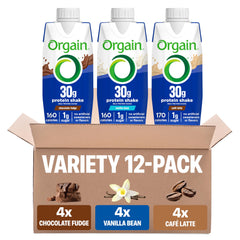 High Protein Shake, Chocolate Fudge, 38g Protein, 14 fl oz Bottles, 24 Pack