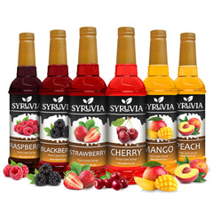 Syruvia Variety Pack Gluten-Free, Kosher, 25.4 fl oz Bottles