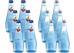 Sparkling Flavored Water, 11oz Glass Bottles, Variety Pack, Available in 12 or 24 Pack