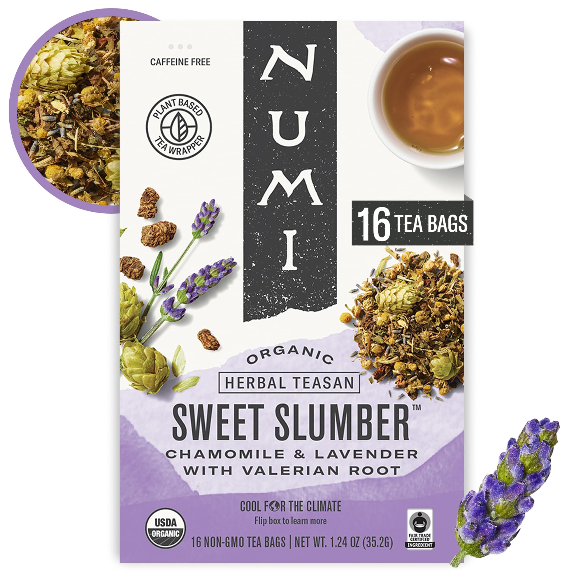 Numi Organic Herbal Wellness Teas