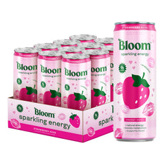 Sparkling Energy Drink, Natural Caffeine, Zero Sugar, 180mg Caffeine, Prebiotics