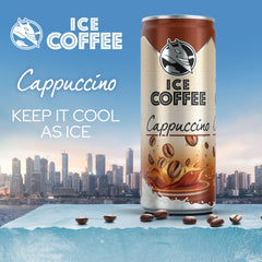 Ready-to-Drink Iced Coffee Cappuccino, 24 × 250ml Cans