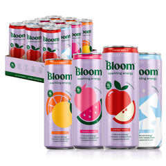 Sparkling Energy Drink, Natural Caffeine, Zero Sugar, 180mg Caffeine, Prebiotics