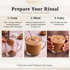 Mushroom Cacao Drink Mix with Reishi & Chaga, 30 Servings