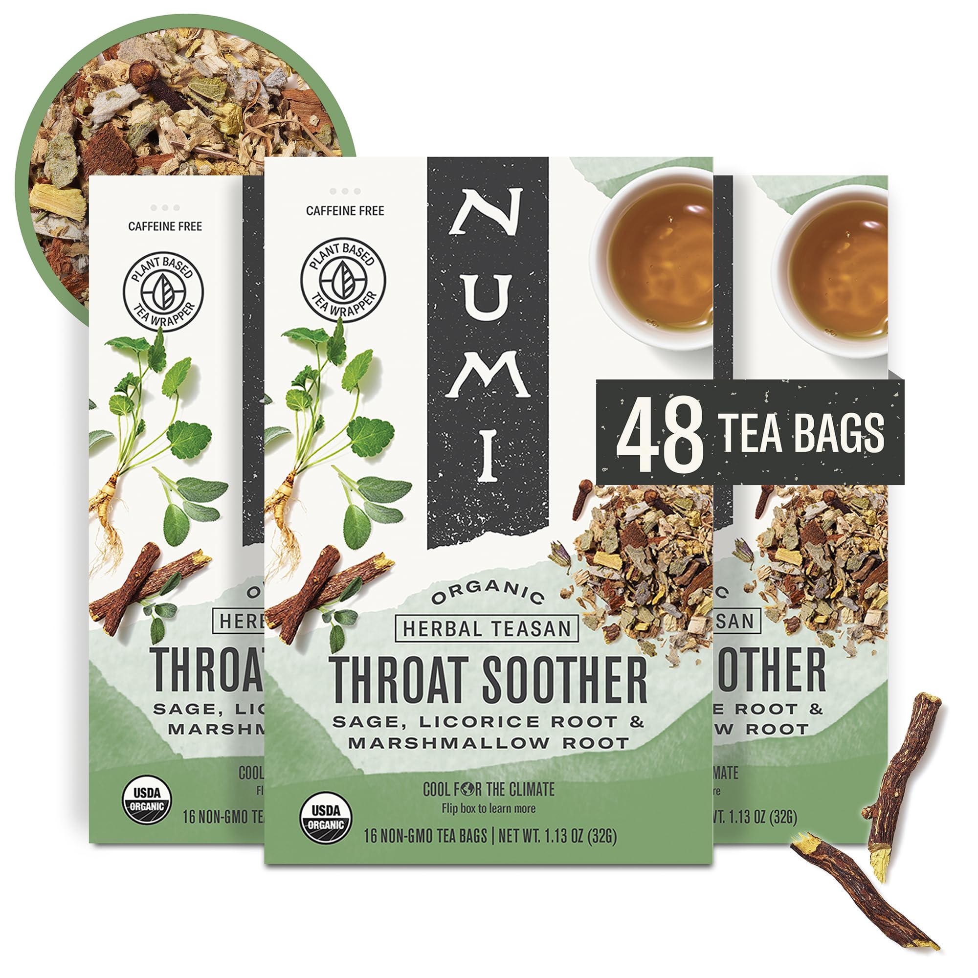 Numi Organic Herbal Wellness Teas