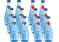 Sparkling Flavored Water, 11oz Glass Bottles, Variety Pack, Available in 12 or 24 Pack